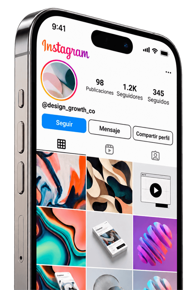 Instagram en un celular